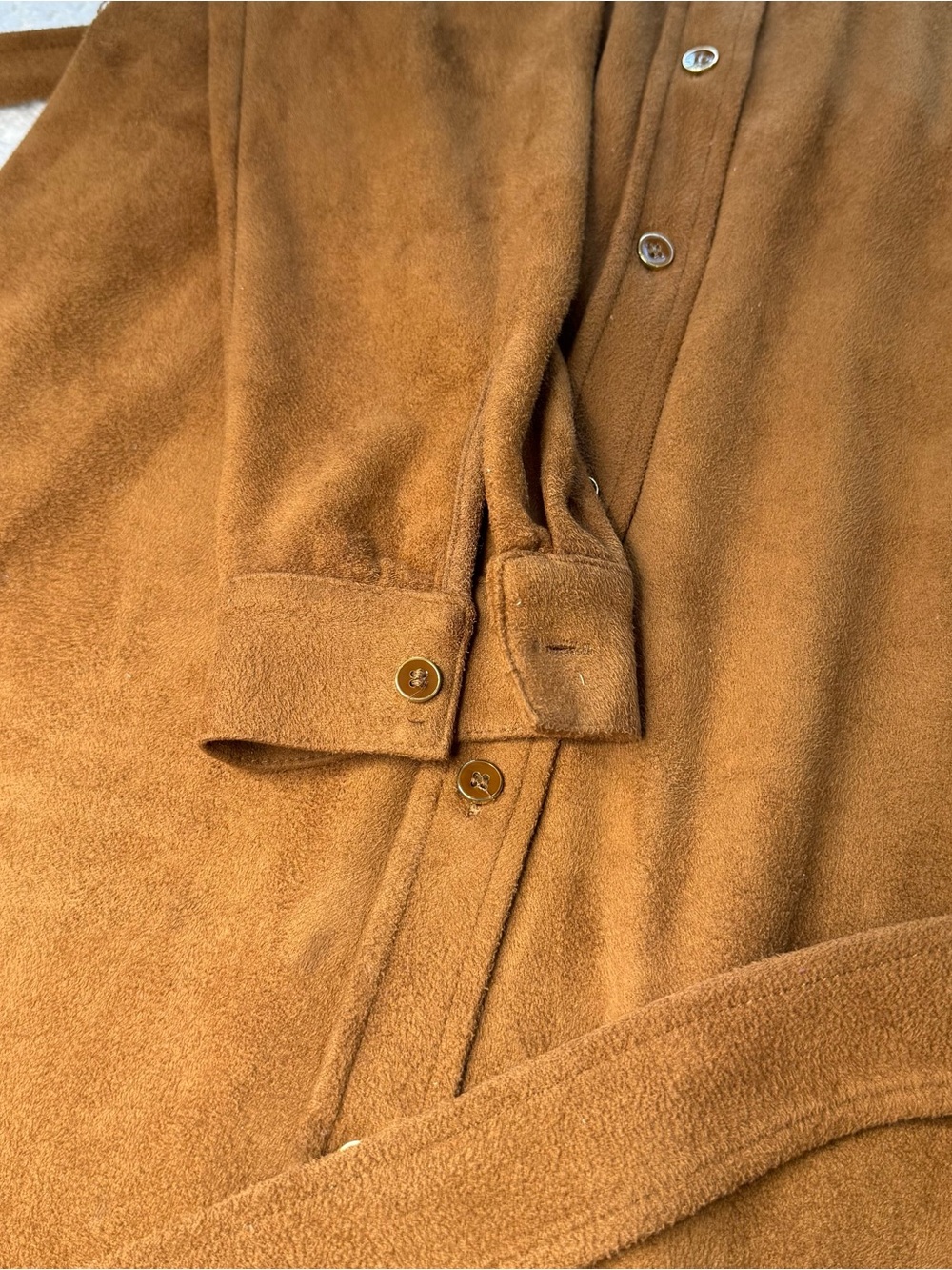 ! J. MCLAUGHLIN HAARLEM DRESS SOLID FAUX SUEDE BELTED - Picture 6 of 9